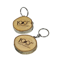 Breloki drewniane z grawerem